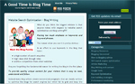 A Good Time is Blog Time